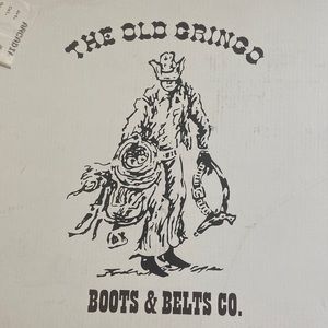 Old Gringo western, red, wood heel boots, size 7B